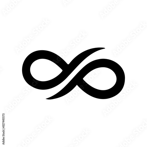 Infinity vector endless loop simple design