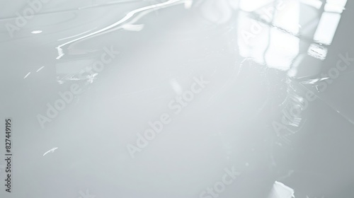 Glossy Porcelain Surface with Smooth Texture Reflecting Light. Ideal for Print, Design Projects, and Modern Decor.