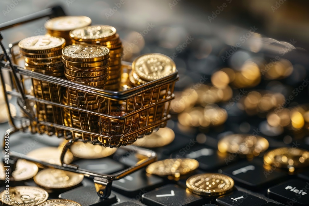 Finance Concept and Gold Investment Finance Concept and Gold Investment