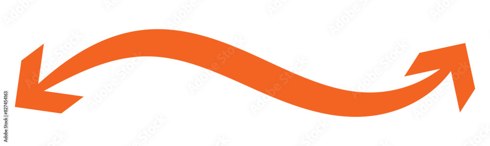 Long arrow icon. Double side Long red arrow vector, silhouette. Vector set of trendy long arrows left and right in flat style. Arrow pointing. vector illustration. Long arrow icon. Double side Long red arrow vector, silhouette. Vector set of trendy long arrows left and right in flat style. Arrow pointing. vector illustration.