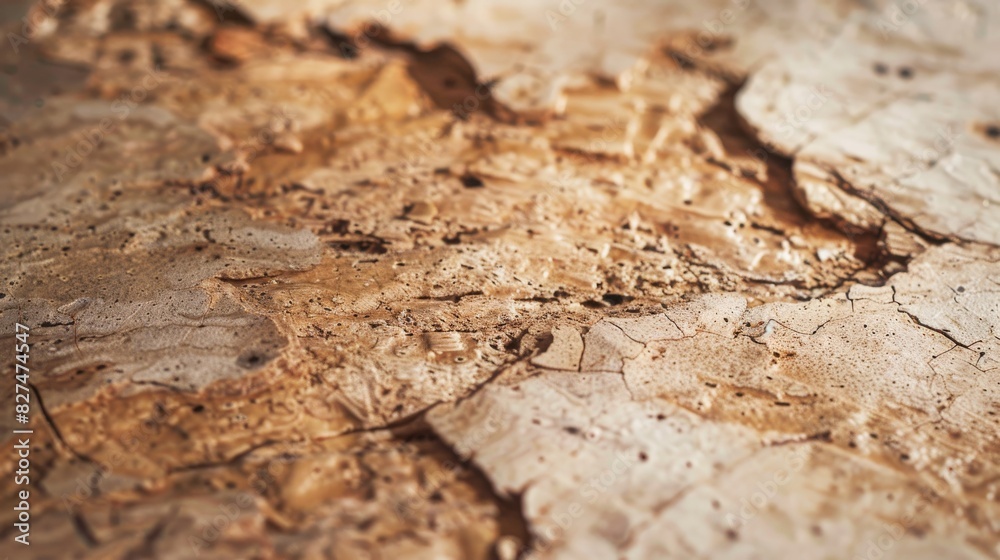 Close-Up of a Textured Rugged Cork Surface, Ideal for Backgrounds and Natural Designs Close-Up of a Textured Rugged Cork Surface, Ideal for Backgrounds and Natural Designs