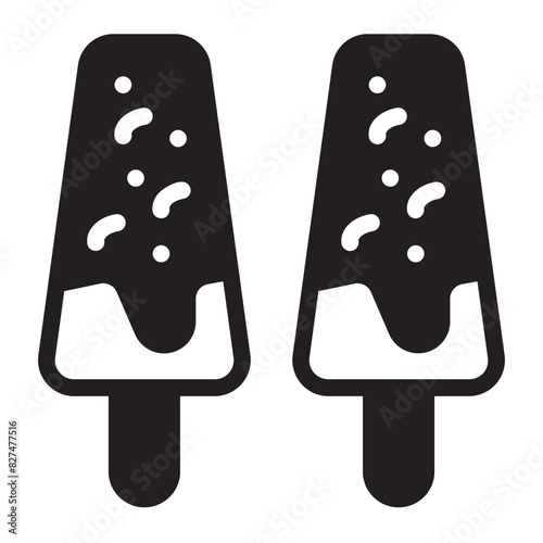 malai kulfi glyph icon