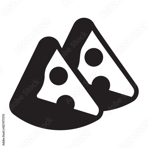 samosa glyph icon
