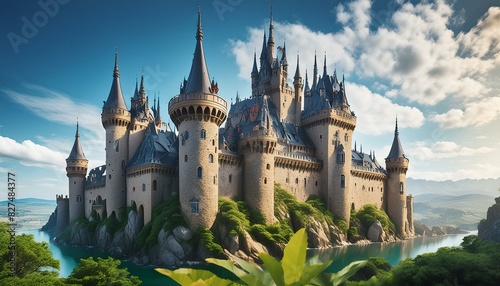 Wallpaper Mural A palace of the king of ancient time  Torontodigital.ca