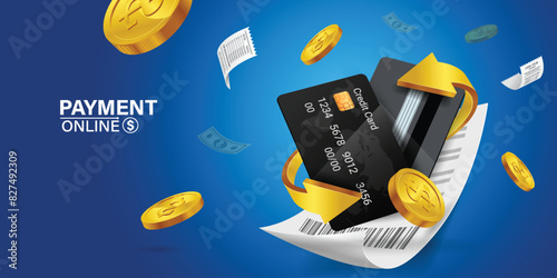 Cash back, money saving vector concept with dollar coins, wallet, arrows, credit card.Guarantee bonus program finance sticker. Online shopping, cash back sale offer emblem,Cash back service, financial