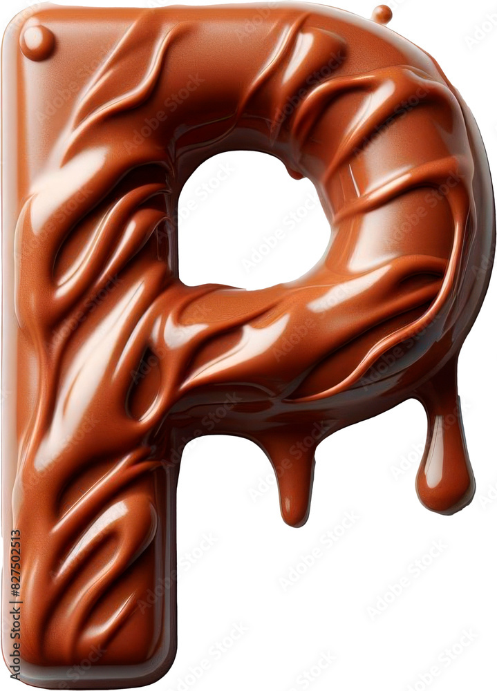 Letters made of melted chocolate on a transparent background. Cut out, close-up.
Letters made of melted chocolate on a transparent background. Cut out, close-up.