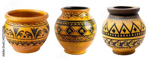 Traditional clay pottery