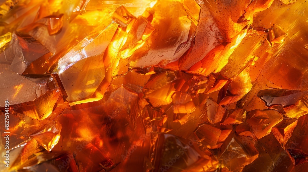 Vivid Close-up of Smooth Polished Amber Surface with Stunning Detail and Rich Hues, Ideal for Design and Art Vivid Close-up of Smooth Polished Amber Surface with Stunning Detail and Rich Hues, Ideal for Design and Art