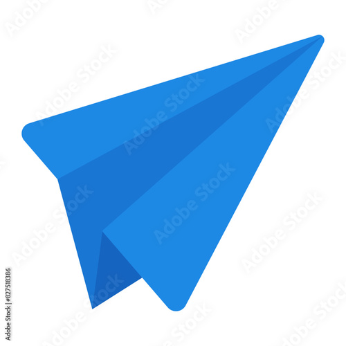 Paper Plane flat icon