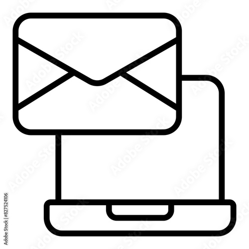 Email line icon