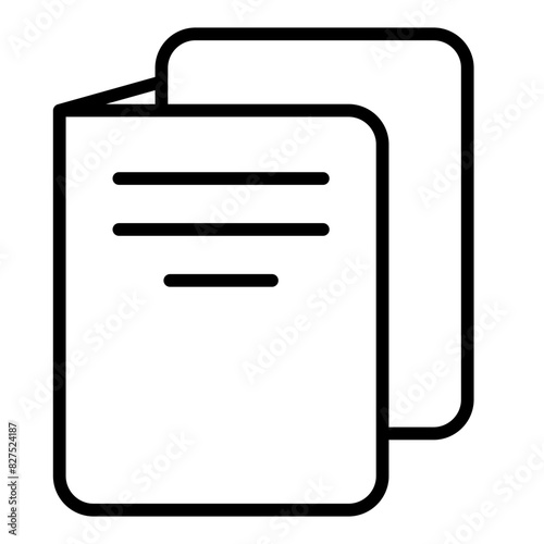 Invitation line icon