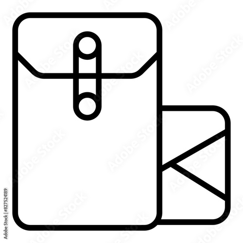 Envelope line icon
