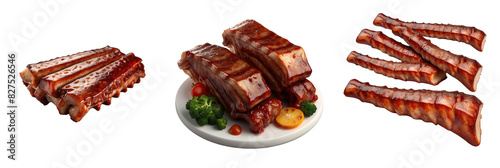 barbeque isolated on transparent background photo