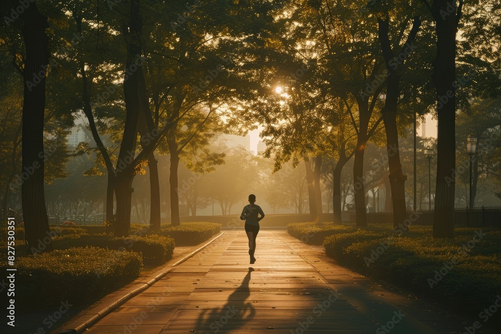 Audiobook Serenity: Dawn Jogging in Nature