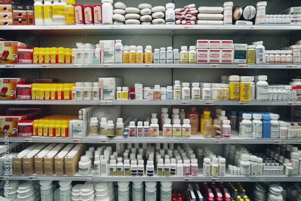 Pharmacy Palette: Assorted Prescription Pills