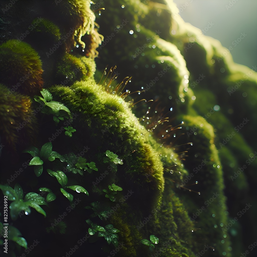 Fototapeta premium fern in the forest