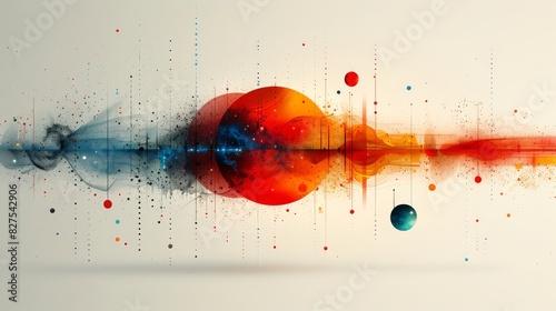 A minimalist diagram of a physics concept