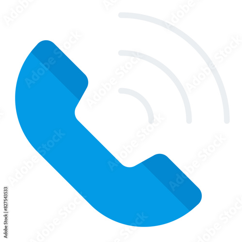 Telephone Call flat icon