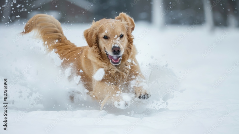 A joyful moment of a dog playing in the snow, capturing the excitement and wonder of winter, high energy, and playful --ar 16:9 --style raw Job ID: 976ff758-fef0-4aed-9632-914206536824 A joyful moment of a dog playing in the snow, capturing the excitement and wonder of winter, high energy, and playful --ar 16:9 --style raw Job ID: 976ff758-fef0-4aed-9632-914206536824