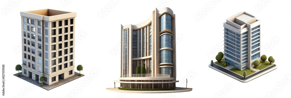 building isolated on transparent background building isolated on transparent background