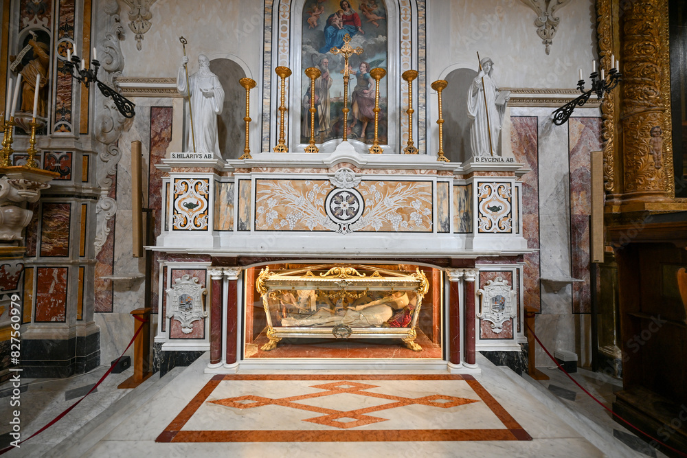 Obraz premium Cathedral or Duomo of Santa Maria della Bruna - Matera, Italy