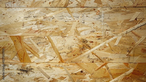 Plywood surface showcasing natural pattern on a wooden background photo