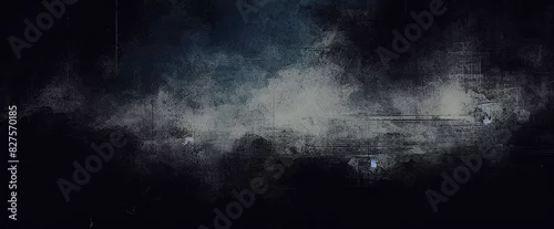 Panel kuchenny z motywem abstract grunge dark navy blue background rough decorative textured pained backdrop graphic design banner arts poster