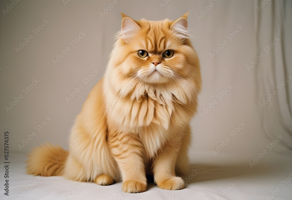 Persian golden cat