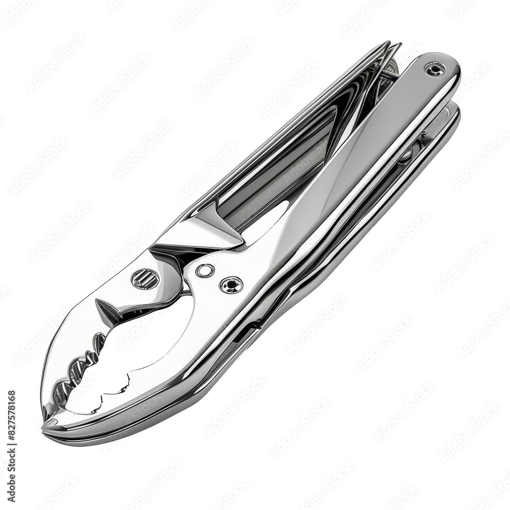 High-quality steel nutcracker tool with a sleek, ergonomic design, perfect for cracking nuts effortlessly. Ideal for kitchen and dining use. High-quality steel nutcracker tool with a sleek, ergonomic design, perfect for cracking nuts effortlessly. Ideal for kitchen and dining use.