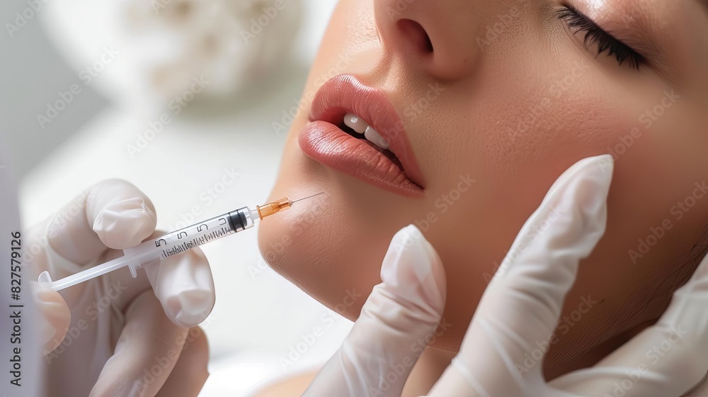 skilled cosmetic injector enhancing lip volume with precision aiming for naturallooking results in a professional medical setting beauty photography skilled cosmetic injector enhancing lip volume with precision aiming for naturallooking results in a professional medical setting beauty photography