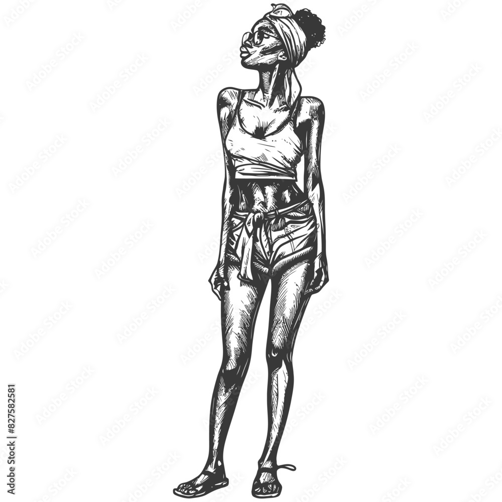 african girl alone full body black color only african girl alone full body black color only