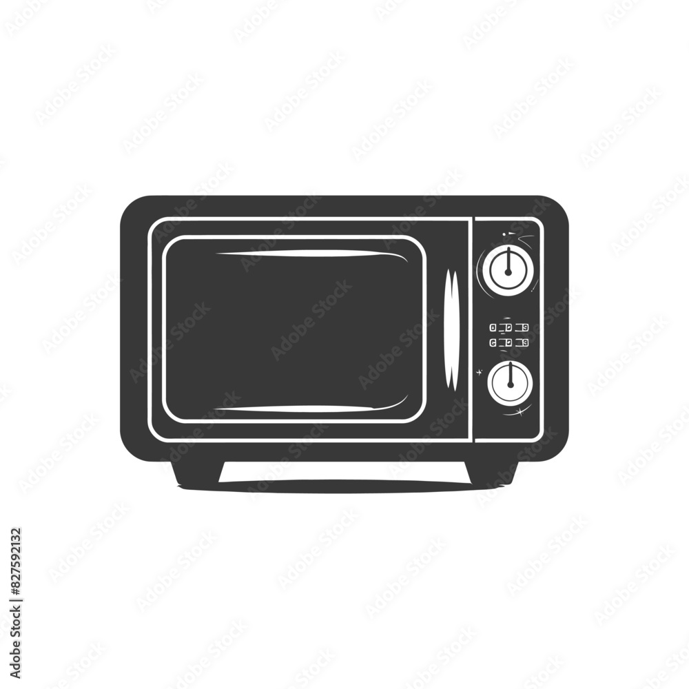 Silhouette microwave black color only Silhouette microwave black color only