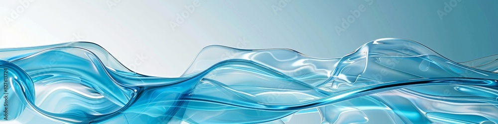 Fototapeta premium Abstract artistic Water background. Background for the Design