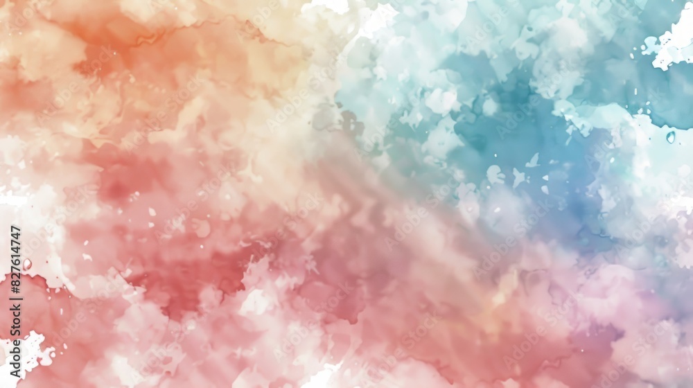 Pastel watercolor patterned background Pastel watercolor patterned background