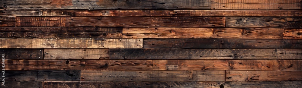 Obraz premium Old reclaimed wood background