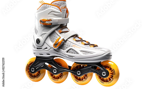 roller skates isolated on white