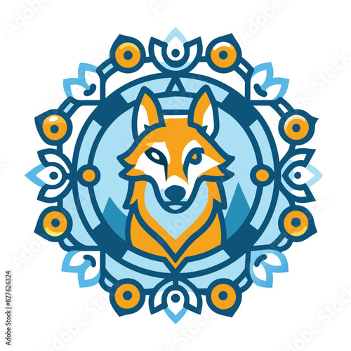 Playful fox grins mischievously