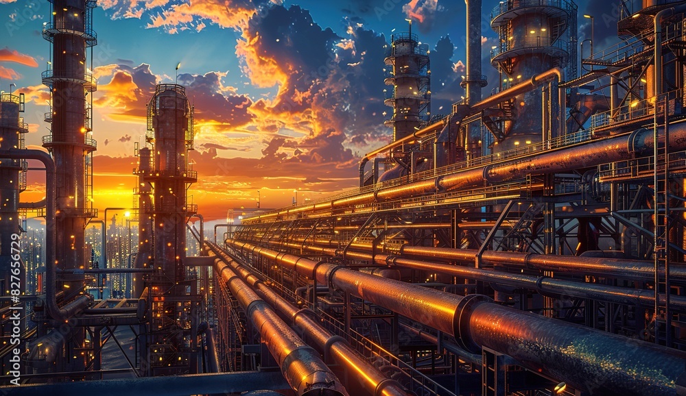 oil refinery plant oil refinery plant
