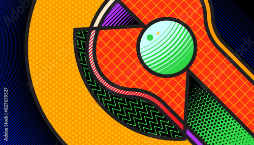 Abstract lacrosse background. Sports concept