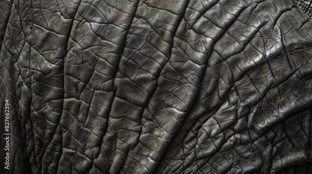 A close up image showing the texture of an elephants trunk skin A close up image showing the texture of an elephants trunk skin