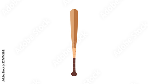 regular baseball bat resizable vector generative ai
