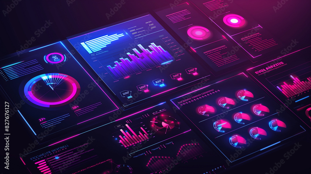 Dynamic financial data visualization showcasing market trends and analytics,Finance, trade, analytics and infographic concepts Dynamic financial data visualization showcasing market trends and analytics,Finance, trade, analytics and infographic concepts