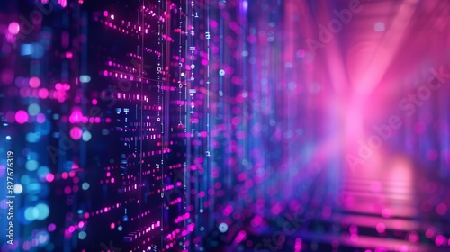 Wallpaper Mural an immersive deep purple, pink, and blue gradient backdrop with crypto management  Torontodigital.ca