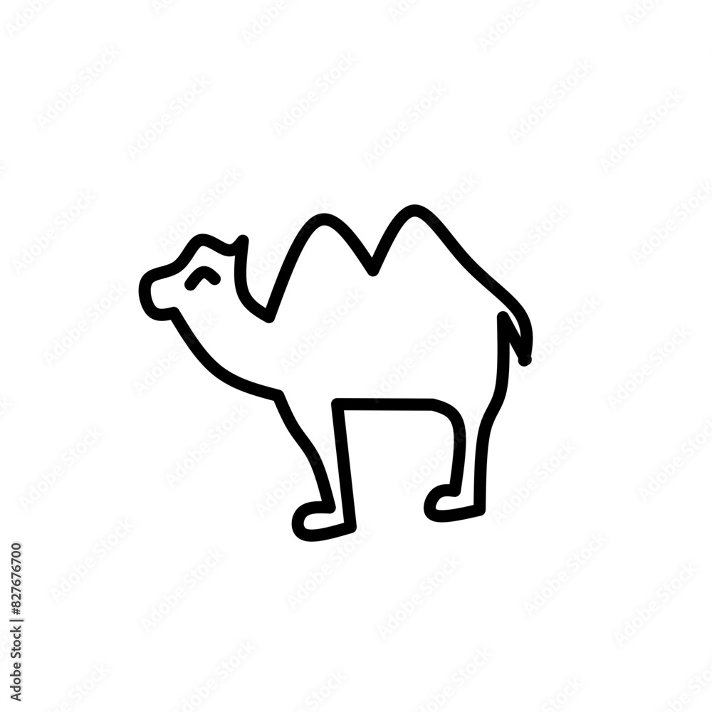 Stroke line icons set of animals. Simple symbols for app development and website design. Vector outline pictograms isolated on a white background. Pack of stroke icons Stroke line icons set of animals. Simple symbols for app development and website design. Vector outline pictograms isolated on a white background. Pack of stroke icons