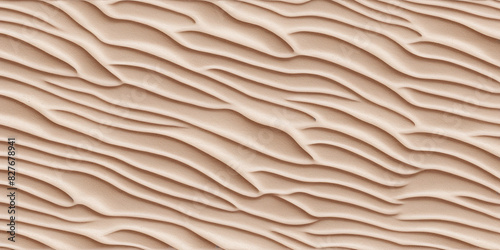 Desert Sand Texture Background Mockup, Top View