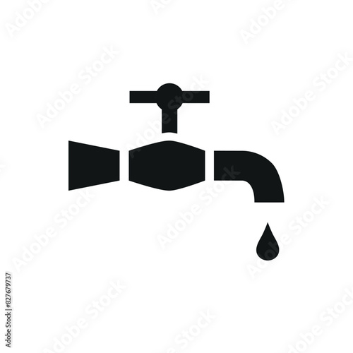 Faucet icon vector design templates simple and modern