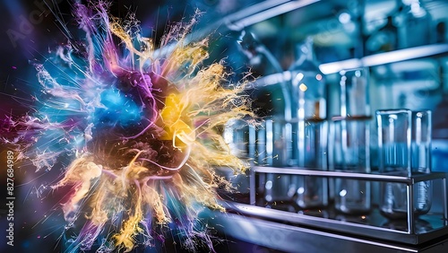 An impressive chemical reaction, photo - 8