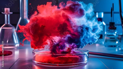 An impressive chemical reaction, photo - 4