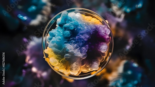 An impressive chemical reaction, photo - 1