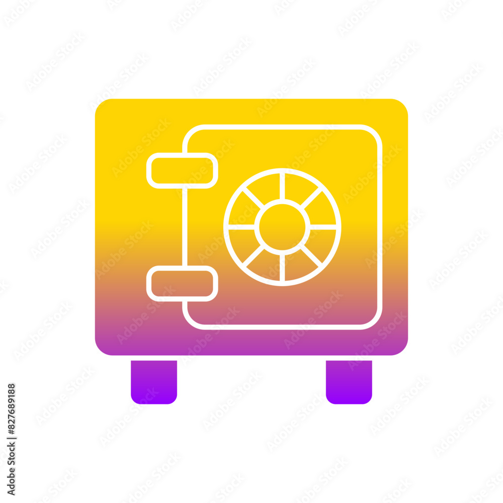 Safe Vault Gradient Flat Safe Vault Gradient Flat
